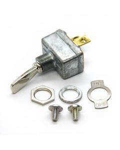 Interrupteur 2 positions 50A à 2 vis en chrome TECHSPAN