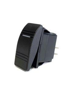 Interrupteur 2 positions 20A 3 lames avec voyant lumineux vert TECHSPAN