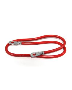 Câble à batterie 4 GA 32" rouge TECHSPAN