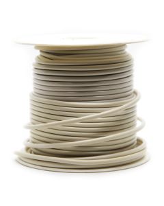 Fil à 1 brin 14 GA blanc 100' TECHSPAN