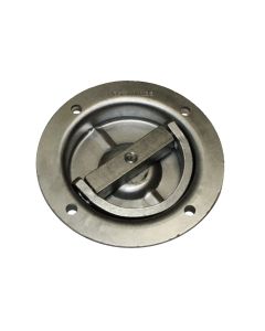 Anneau d'arrimage de 5K zingué pivotant