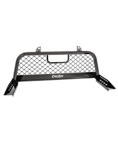 Protecteur de vitre arrière Chevy, Dodge, Ford et GMC aluminium noir lustré DEEZEE