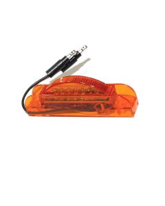 Lumière de gabarit LED de 4" x 3/4" ambre 7 diodes