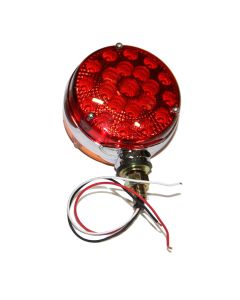 Lumière de position LED 2 faces de 4" ambre et rouge 21 diodes