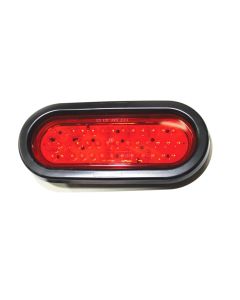 Lumière de position LED de 6 1/2" x 2 1/4" rouge 40 diodes