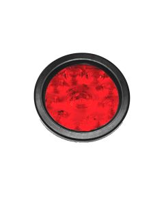 Lumière de position LED de 4" rouge 10 diodes (connexion 90°)