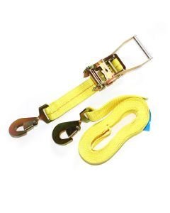 Courroie à cliquet de 2" x 30' crochet plat à loquet 3,33K