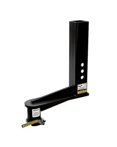 Coupleur Gooseneck de 4 1/2" et offset de 16" (tube carré)