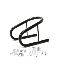 Support à moto acier noir