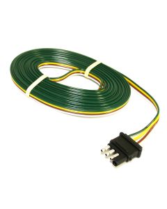 Connecteur plat 4 brins 18 GA et fil 20' (remorque) SMARTOW