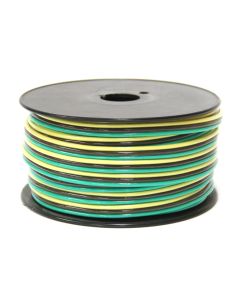 Fil à 3 brins 18 GA jaune/brun/vert 500' SMARTOW