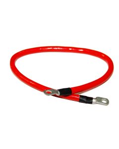 Câble à batterie 4 GA 24" avec 2 terminaux 3/8" rouge SMARTOW