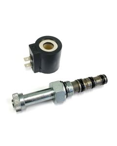 Valve solénoïde avec coil pour double-action (sans connecteur)