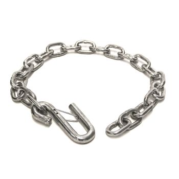 Chaîne de sécurité de 5/16" x 30" 1 crochet à loquet 7,6K RAM