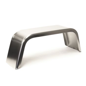 Aile simple 8" x 28" en aluminium 0,090 carrée (jante 13")