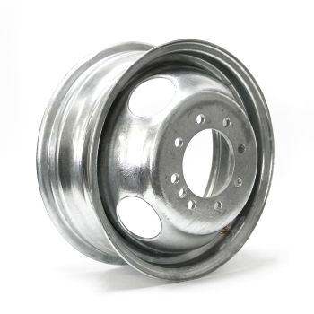 Jante 16" x 6" 8 trous 3200 lbs double galvanisée Jante 16" x 6" 8 trous 3200 lbs double galvanisée