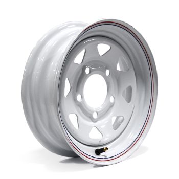 Jante 12" x 3 3/4" 5 trous 1520 lbs rally Jante 12" x 3 3/4" 5 trous 1520 lbs rally