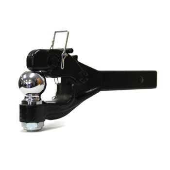 Barre d'accouplement de 2" x 2" crochet de remorquage de 6 tonnes boule 2 5/16" SMARTOW