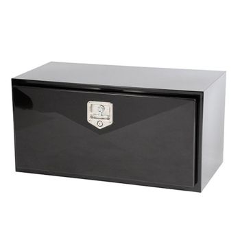 Coffre sous-châssis 36" x 18" x 18" acier noir 12GA DEEZEE