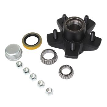 Moyeu à 5 goujons 1/2" B.C. 4,75" 3,5K complet DEXTER