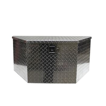 Coffre triangulaire 36" x 16" x 19" aluminium 2mm FRAMECO