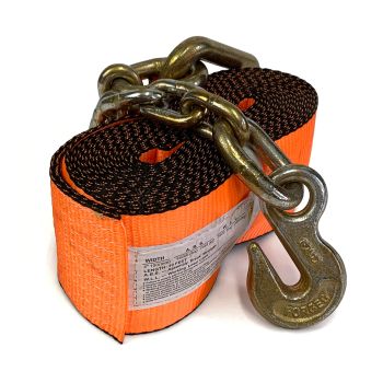 Courroie 4" x 30' 5,4K avec chaîne et crochet SMARTOW