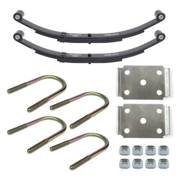 Ensemble de ressorts 3,5K à 2 yeux 3L 23 1/8" x 1 3/4" pour tube de 3" avec quinc.