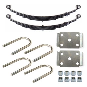 Ensemble de ressorts 5K à 2 yeux 4L 23 1/8" x 1 3/4" pour tube de 3" avec quinc.