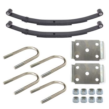 Ensemble de ressorts 3K à 2 yeux 3L 26" x 1 3/4" pour tube 3" avec quinc.