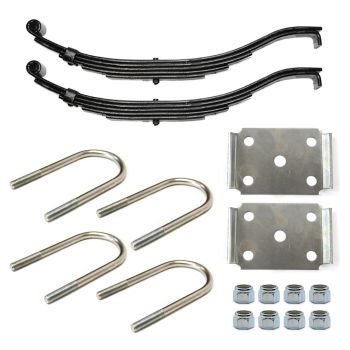 Ensemble de ressorts 7K à glissière 5L 25 1/2" x 2" pour tube 3" avec quinc.