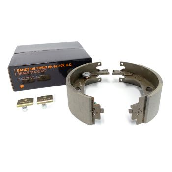 Bande de frein hydraulique 12 1/4" x 3 3/8" 8K-9K-10K GD droit (en boîte) FRAMECO