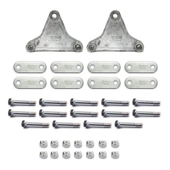 Quincaillerie double 2K-3,5K avec liens mobiles longs sans main d'attache