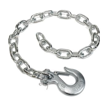 Chaîne de sécurité 5/16" x 35" 1 crochet à loquet 11,7K RAM