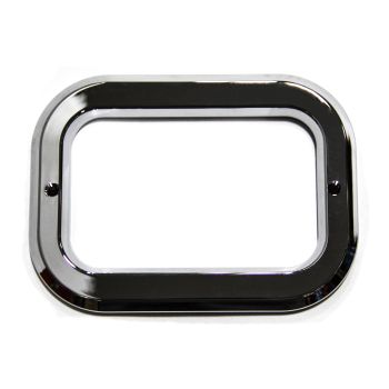 Contour de 5" x 3" oval chrome