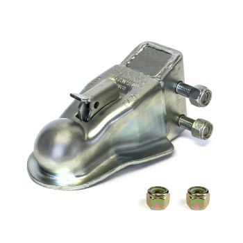 Coupleur de 2 5/16" zingué 14K avec lock nut (quincaillerie incluse) RAM