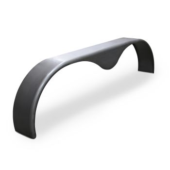 Aile double 10" x 72" en acier 14 GA galvanisable (jante 16")