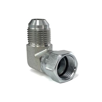 Raccord 90° 1/2" X 1/2" F-JIC / M-JIC