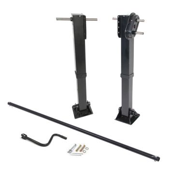 Vérin double 50K sabot pivotant quincaillerie et tige incluses RAM