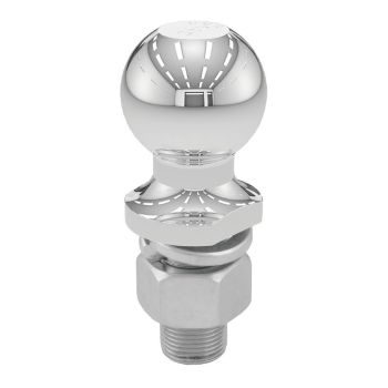 Boule 2" 7,5K chrome tige 1" x 2-1/8" emballée CURT
