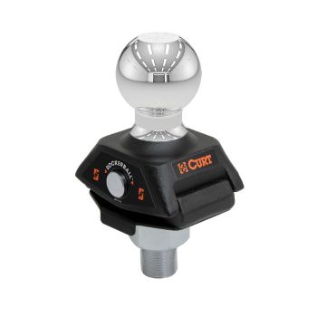 Boule amortisseur rockerball 2 5/16" x 2 1/2" 7,5K tige 1" x 2-1/2" emballée CURT