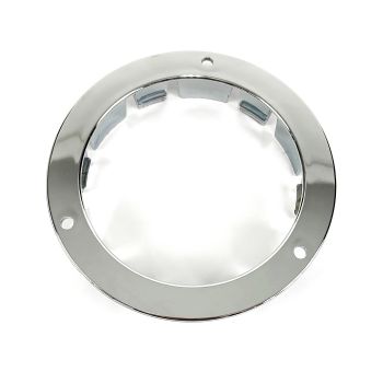 Contour de 4" chrome en plastique