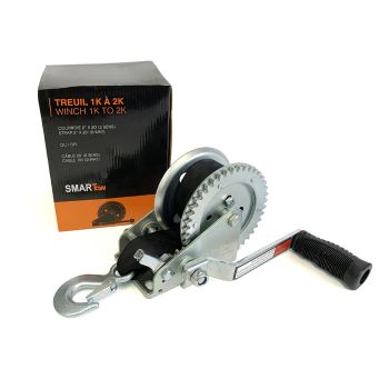 Treuil 1K (2 sens) avec courroie 2" x 20' SMARTOW