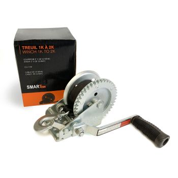 Treuil 1,4K (2 sens) avec courroie 2" x 20' SMARTOW
