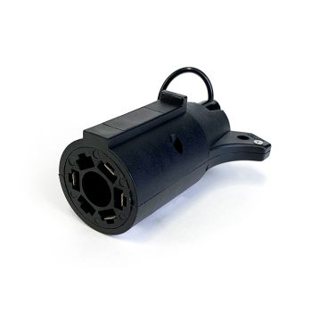 Adaptateur à 7 brins ronds (auto) à 4 brins plats (remorque) avec protège-connecteur SMARTOW