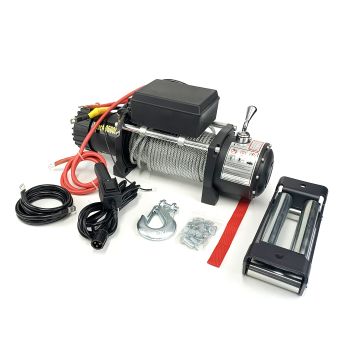 Treuil électrique 9,5K télécommande avec fil (câble en acier 92')