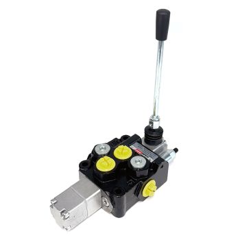 Contrôle directionnel monobloc à 1 section 12 GPM avec retour détente moteur à essence