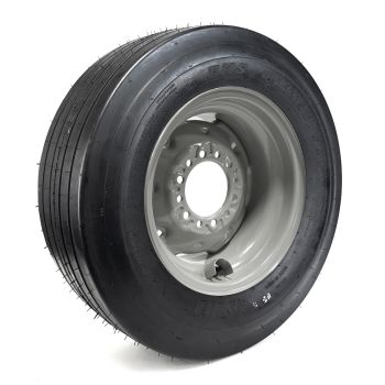 Pneu agricole 11L15 12 plis LRF tubeless 4680 lbs 100 km/h Highway SWT et jante 15" x 8" 6 trous grise