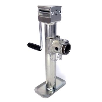 Vérin pivotant 10" 5K poignée de côté zinc RAM