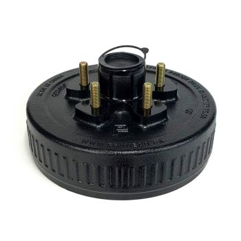 Tambour de 10" x 2 1/4" à 5 goujons 1/2" B.C. 4,5" 3,5K graissé et assemblé seul FRAMECO