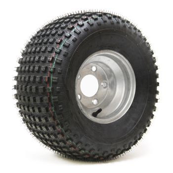 Pneu VTT 22/11-8 4 plis 340 lbs P323 Wanda Hakuba et jante 8" 5 trous galvanisée